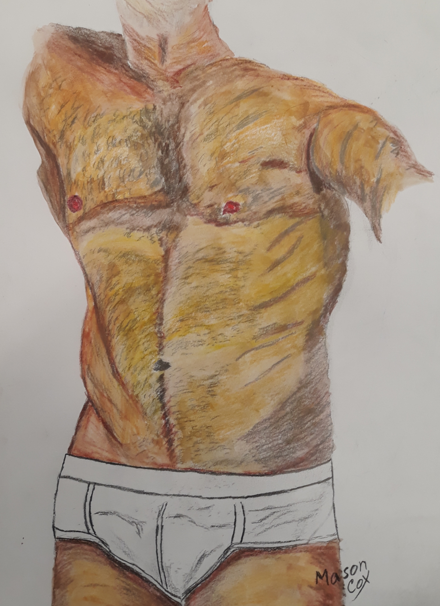 Click here to view unnamed man by Mason Cox