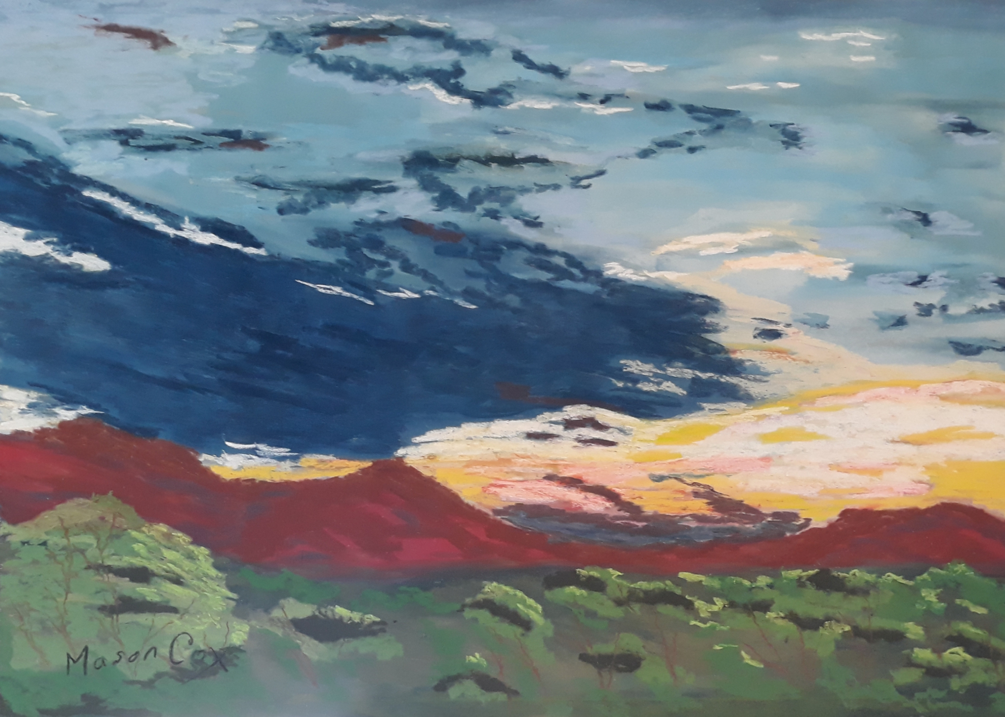 Click here to view Sunset at Caprock Canyon by Mason Cox