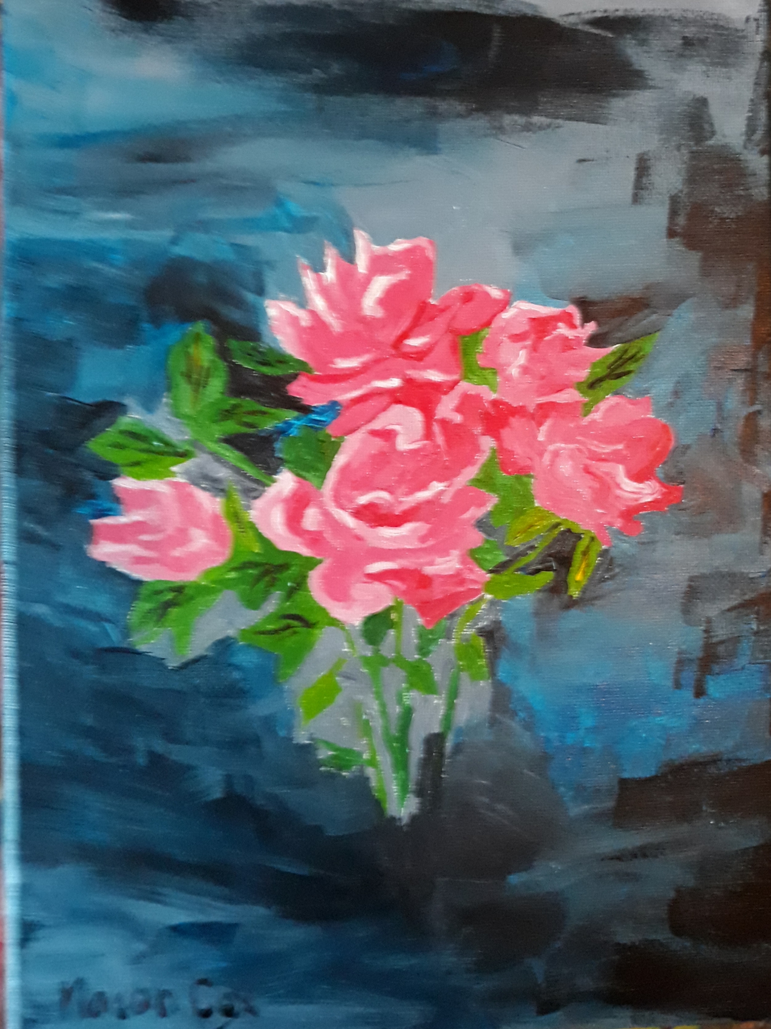 Click here to view Pink Roses by Mason Cox