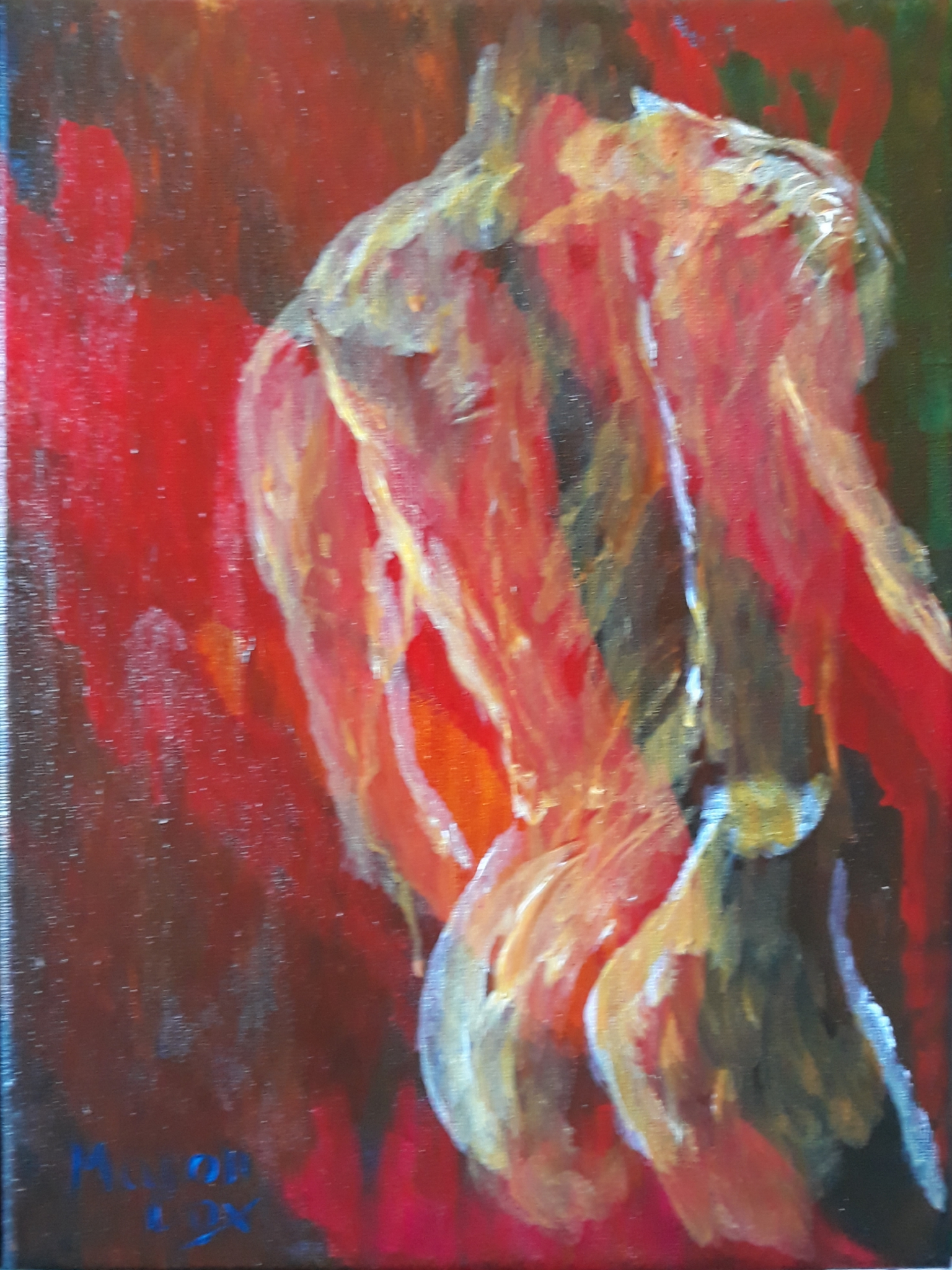 Click here to view Untitled male nude 1 by Mason Cox