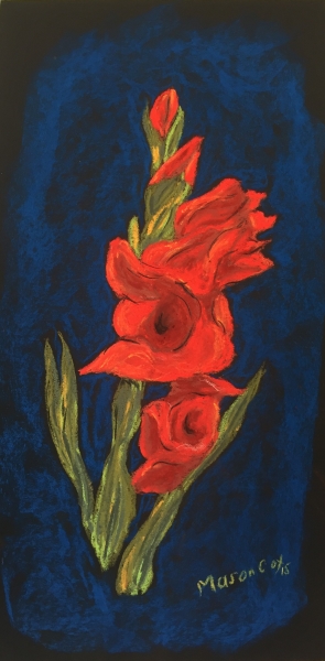 Click here to view Orange Gladiolas by Mason Cox