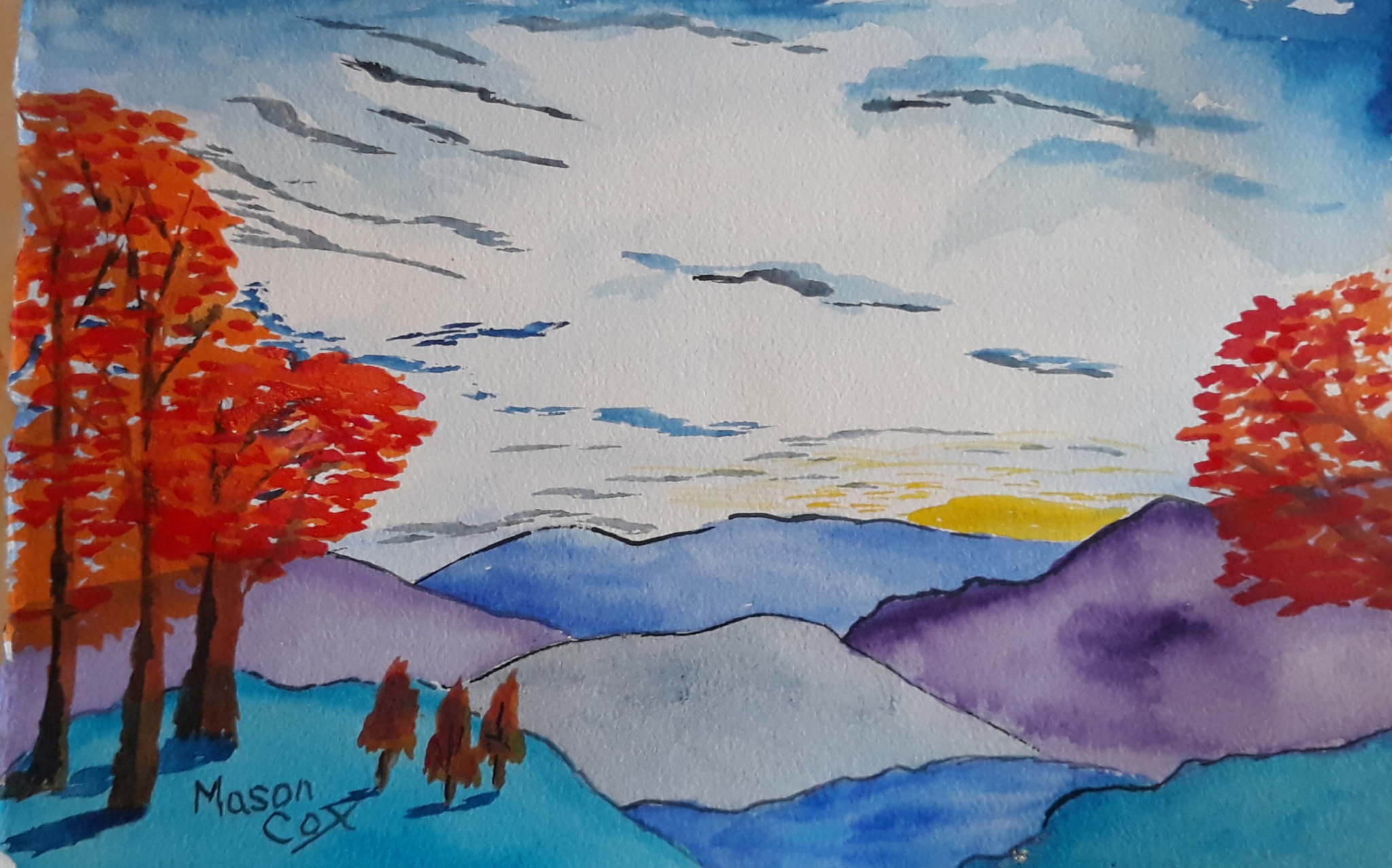 Click here to view Blue Mountains  by Mason Cox
