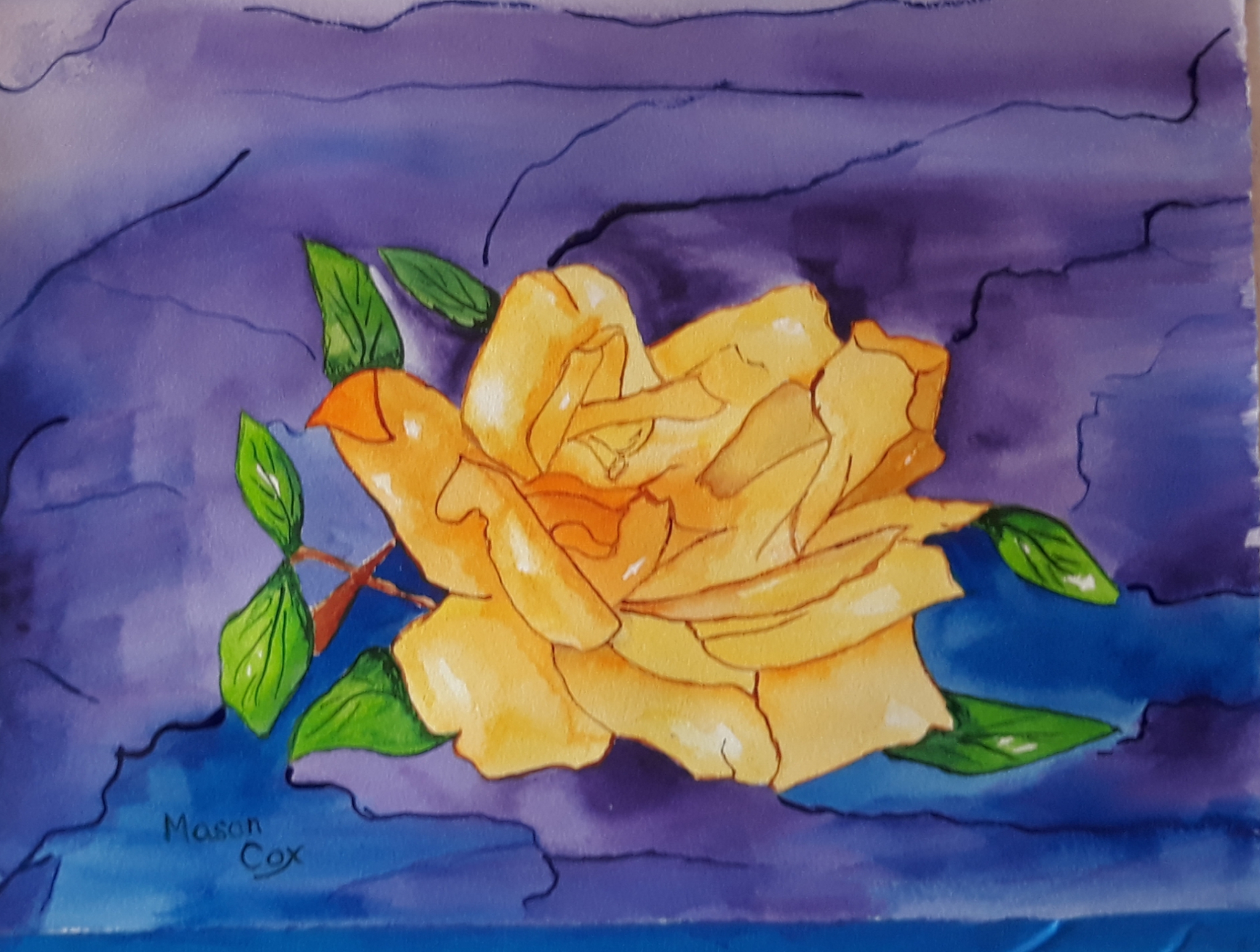 Click here to view My Yellow Rose by Mason Cox