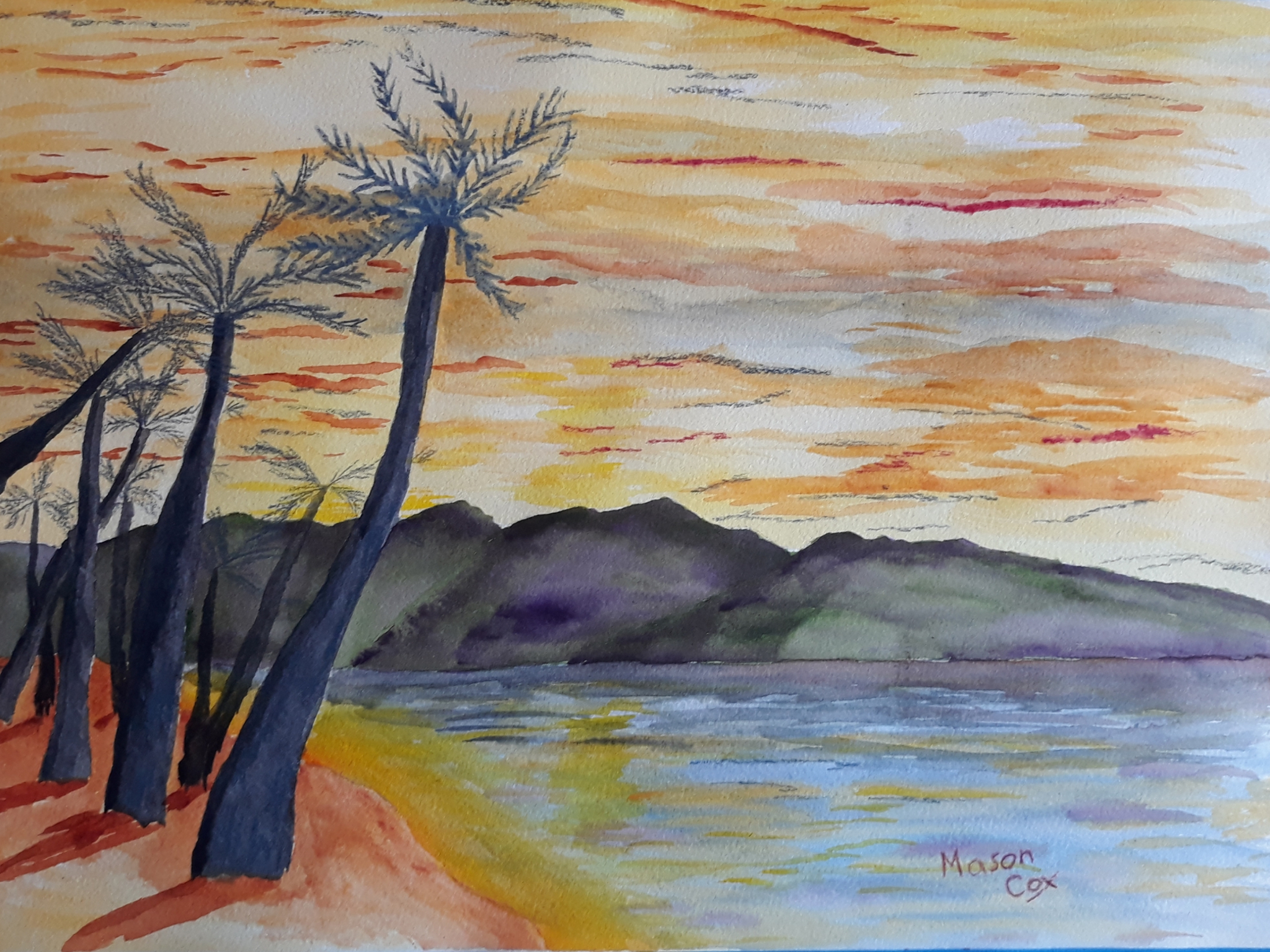 Click here to view Hawaiian Sunset #2 by Mason Cox