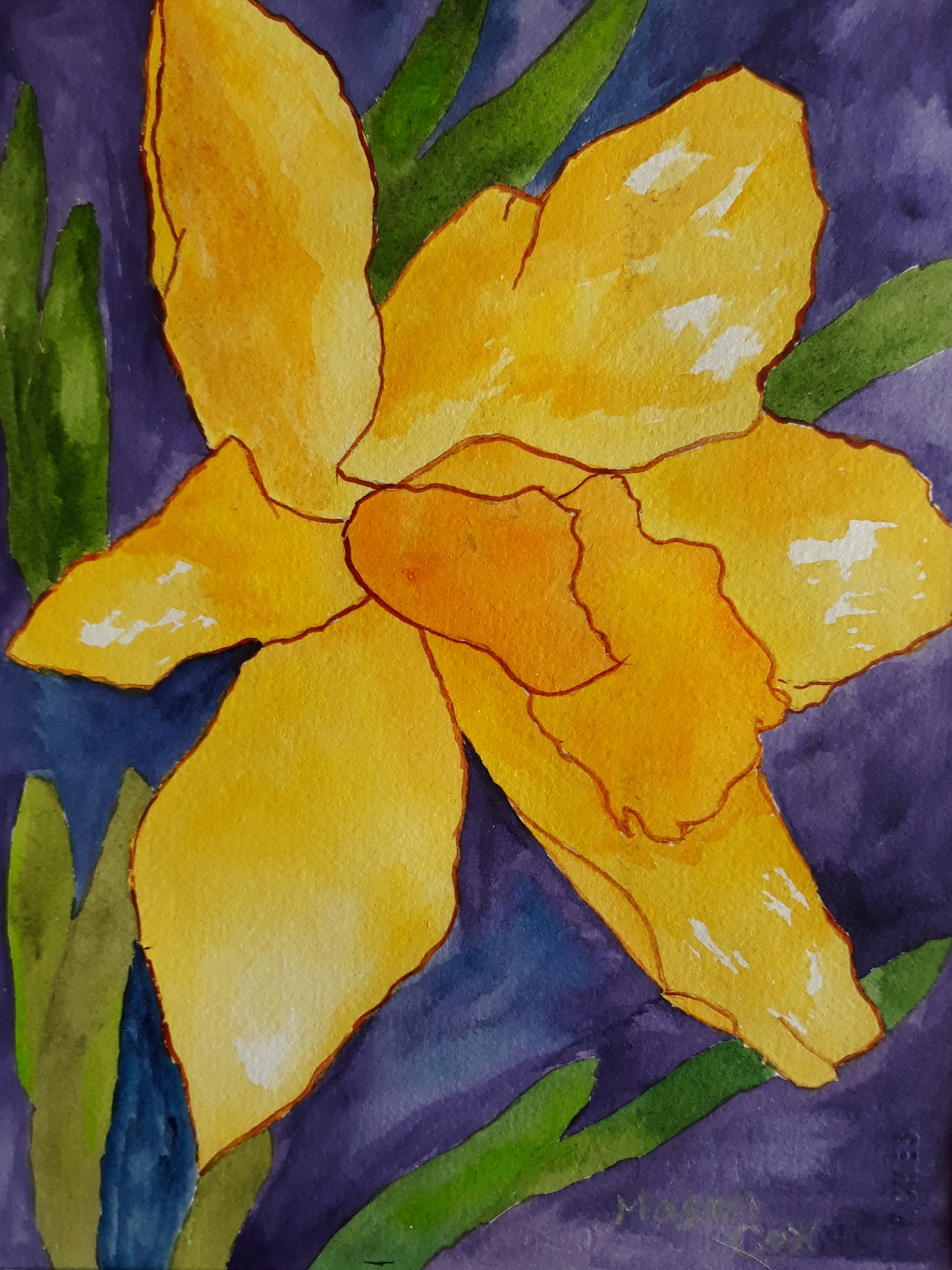 Click here to view Yellow Daylilly by Mason Cox