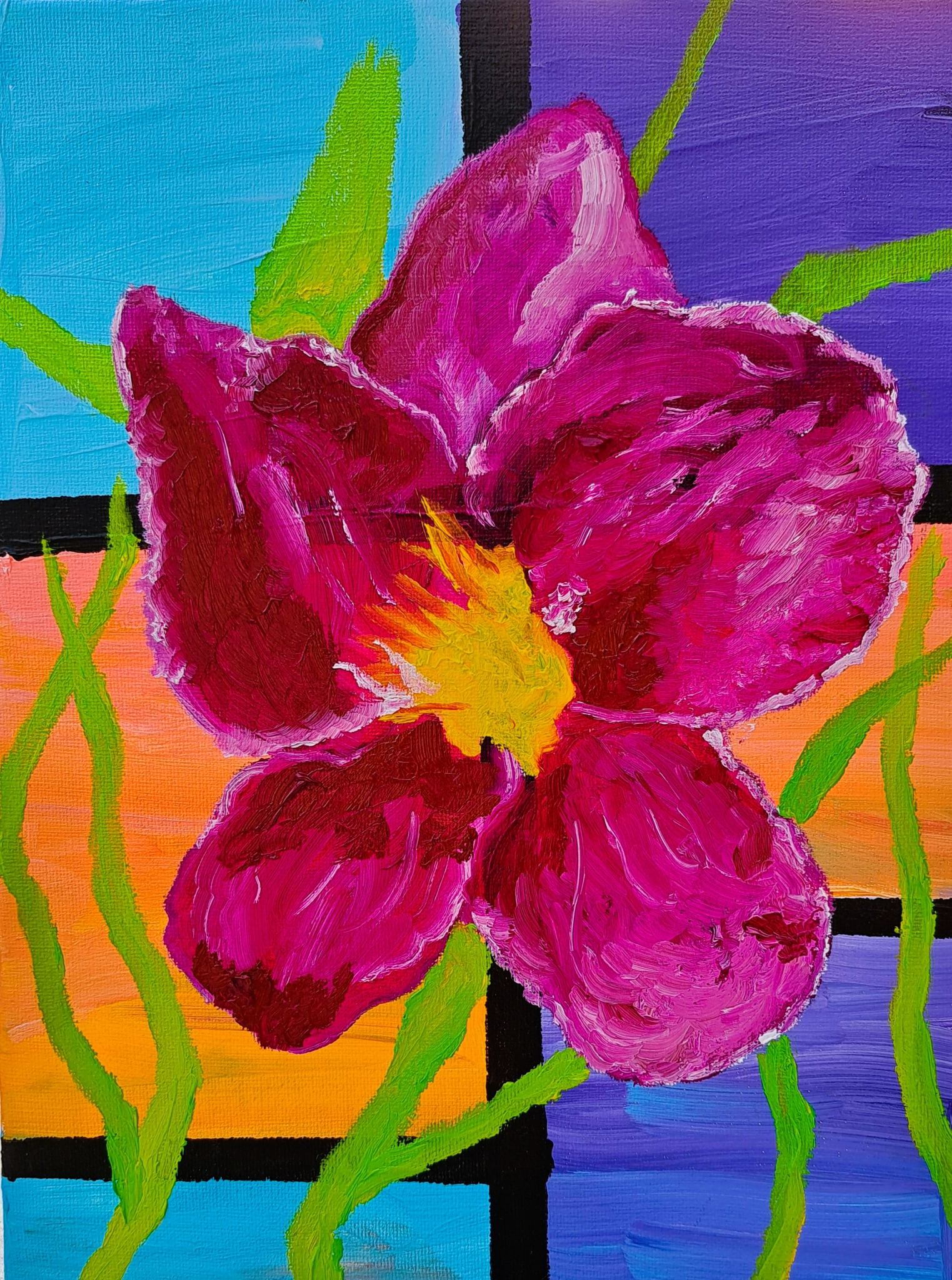 Click here to view Dark Pink Daylilly by Mason Cox