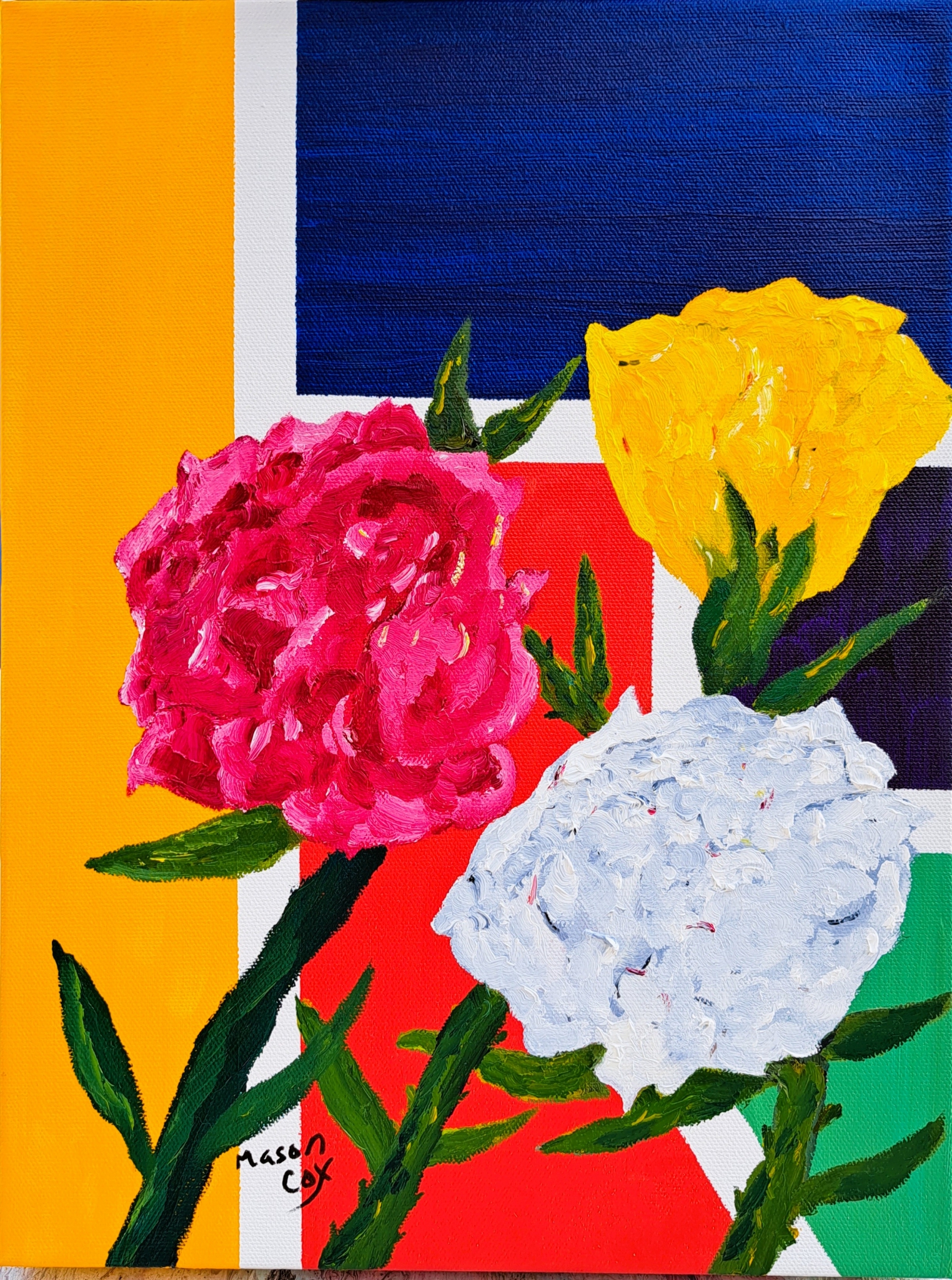 Click here to view Three Roses by Mason Cox