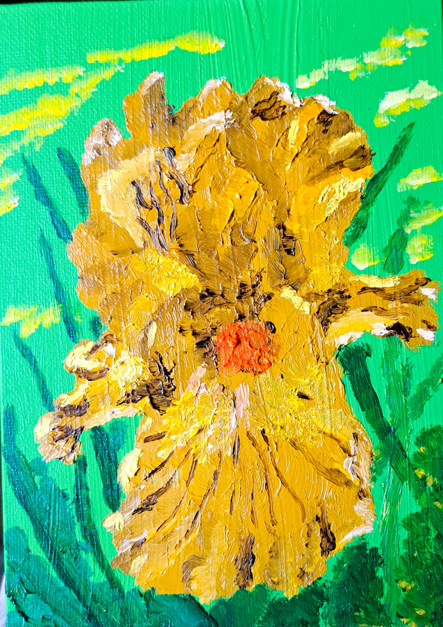 Click here to view yellow iris by Mason Cox