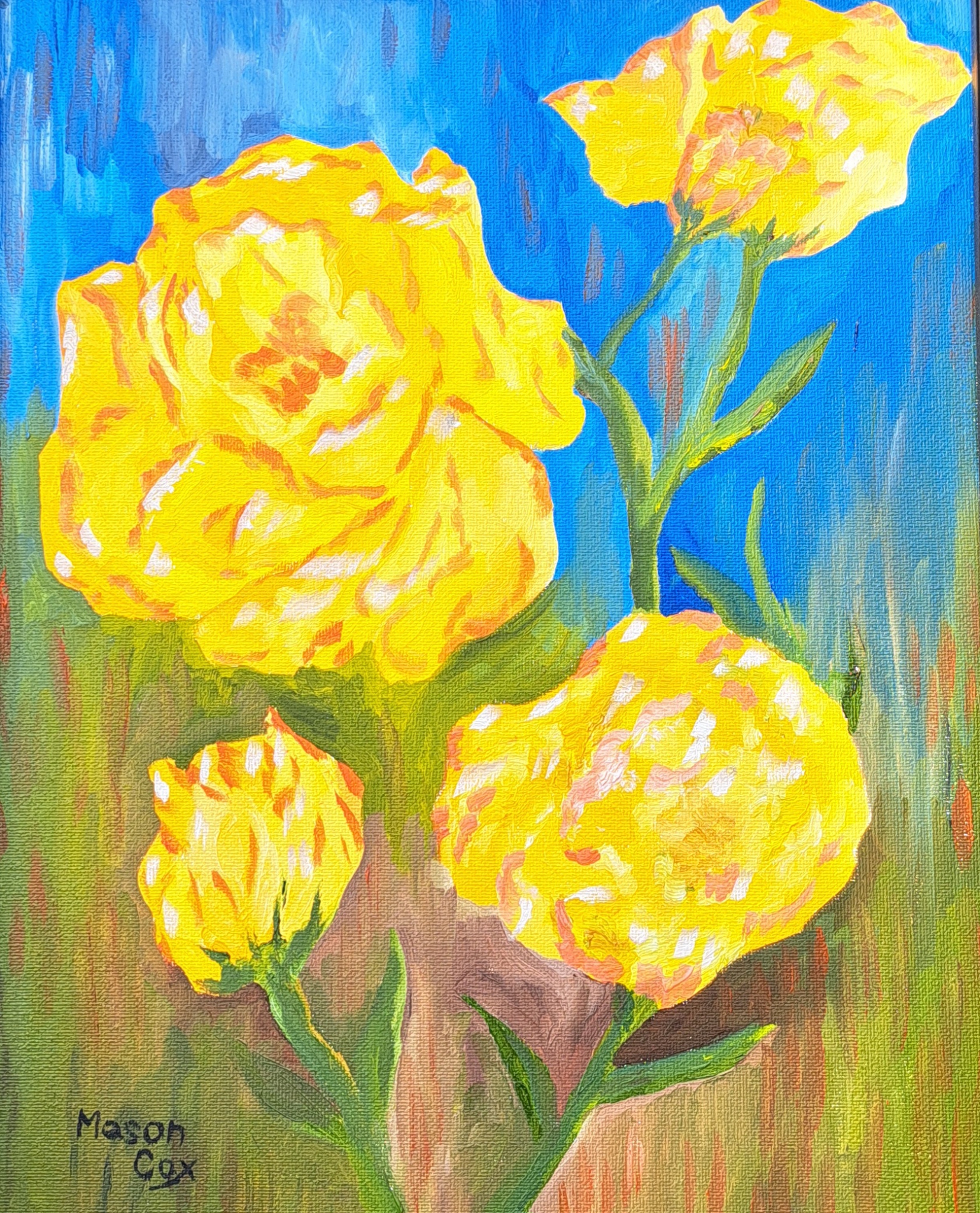 Click here to view My Yellow Roses by Mason Cox
