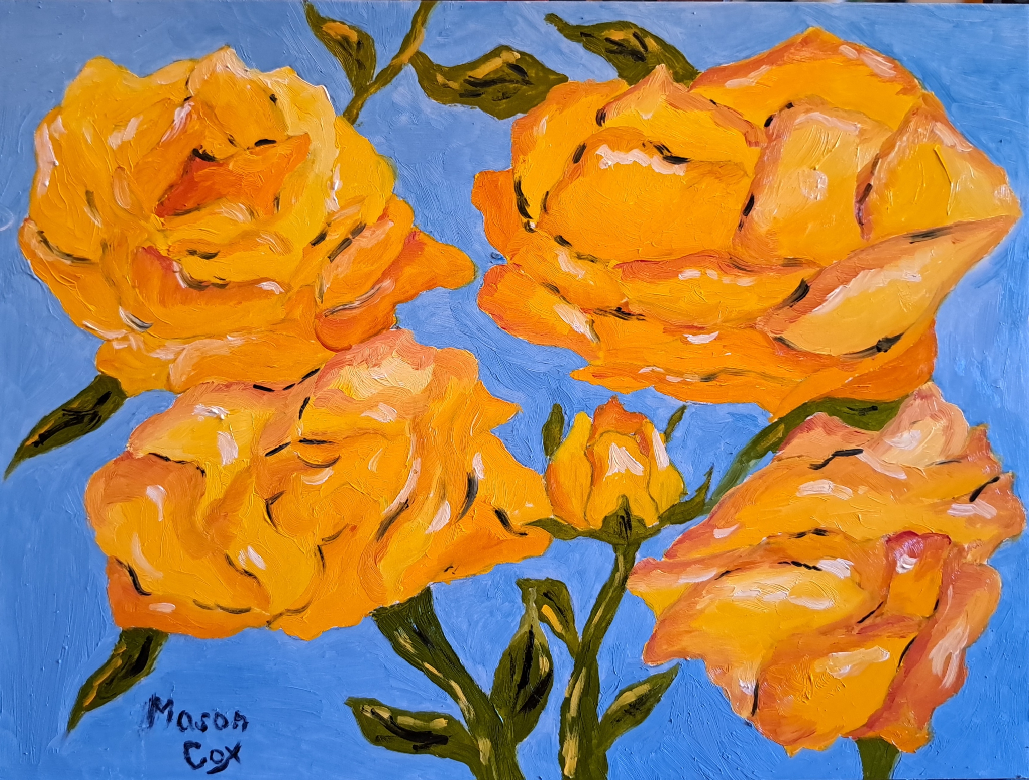 Click here to view Yellow Roses by Mason Cox
